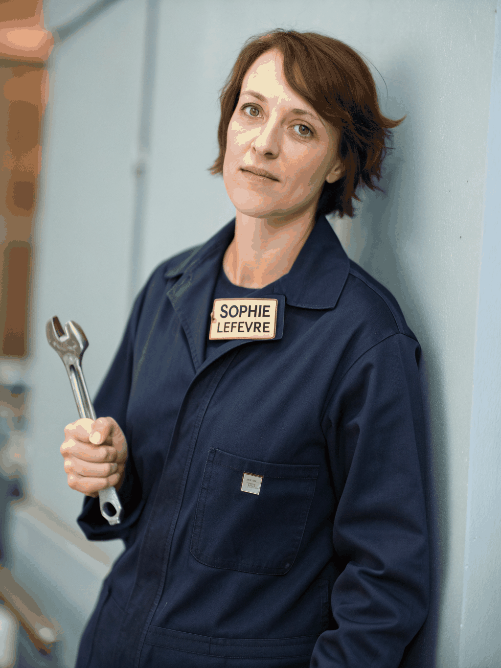 Portrait of Emily Carter, Licensed Plumber