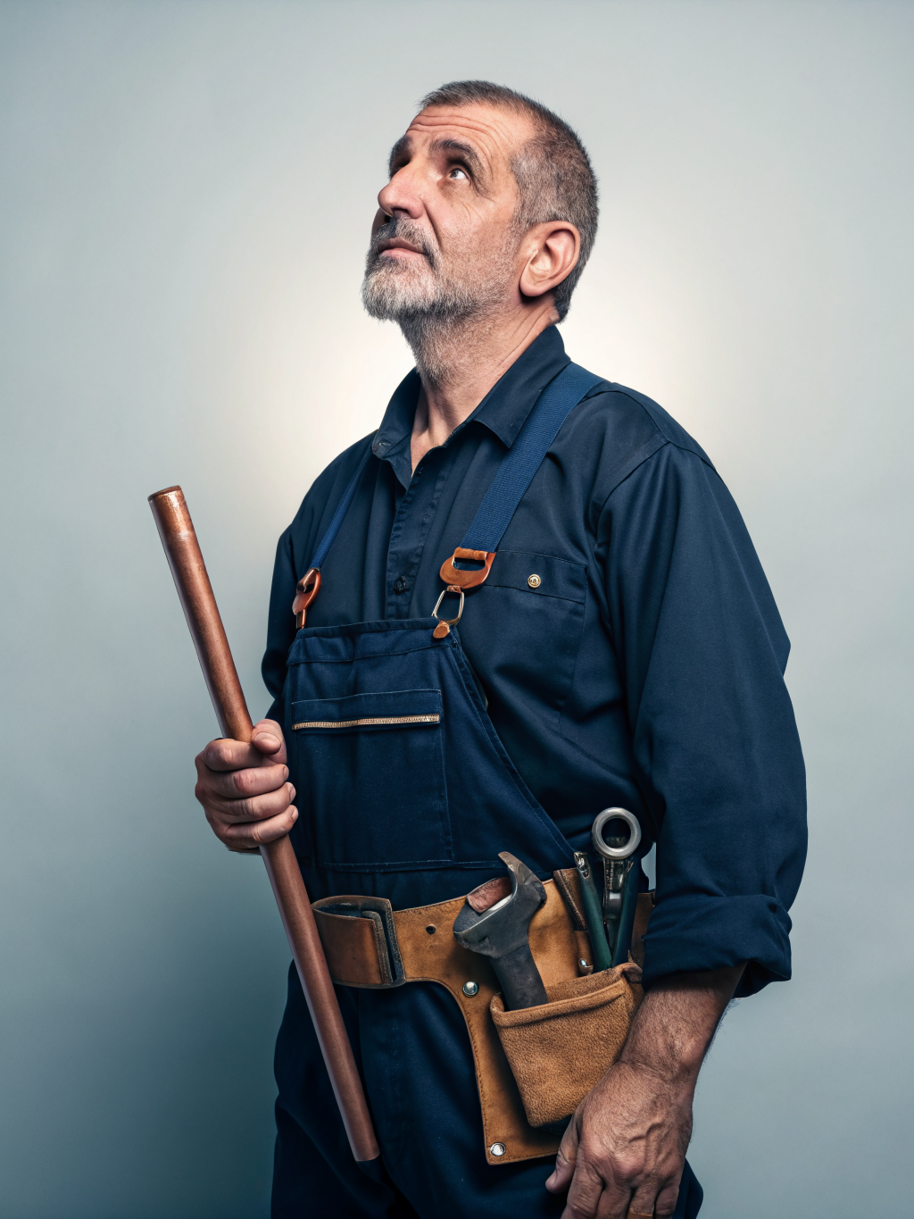 Portrait of Marcus Johnson, Master Plumber